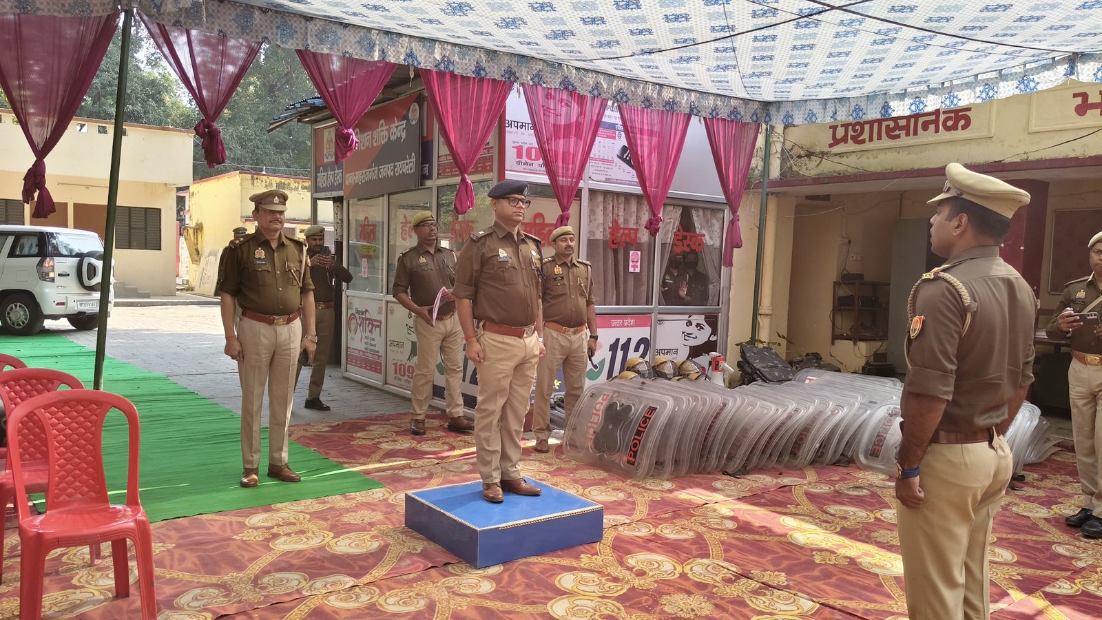 रायबरेली - अपर पुलिस अधीक्षक ने महराजगंज कोतवाली का किया अर्धवार्षिक निरीक्षण