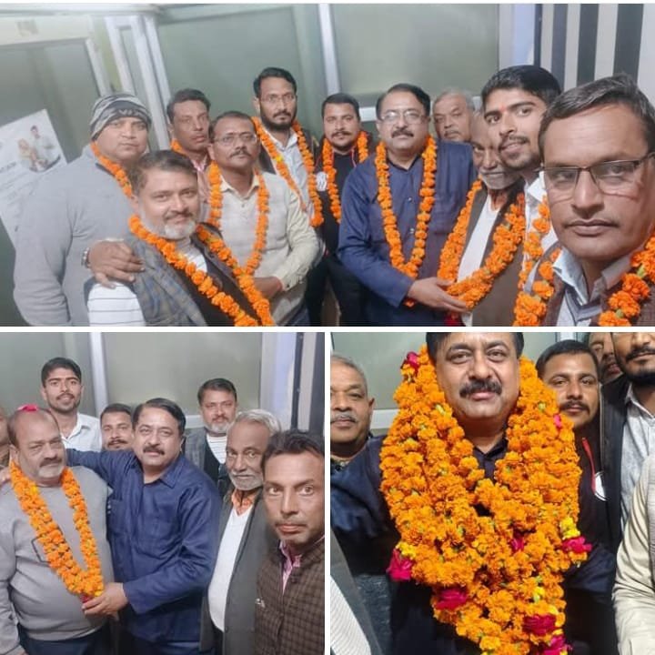 रायबरेली - प्रेस क्लब बछरावां की नव नियुक्त कार्यकारिणी का हुआ गठन 