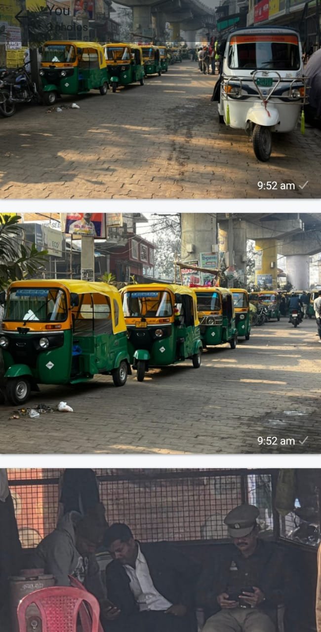 रायबरेली - यातायात उप निरीक्षक की मिली भगत से ऑटो चालको का आतंक, कतारबद्ध तरीके से खड़े होकर लगाते हैं जाम 