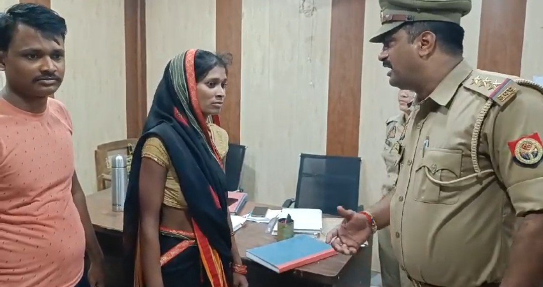 रायबरेली: रायबरेली पुलिस की सक्रियता से बची महिला की जान