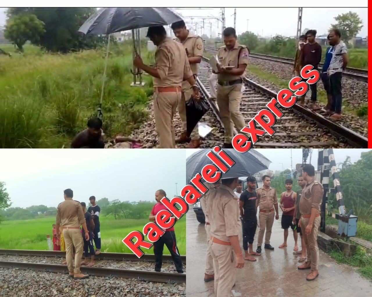 Raebareli:ट्रेन की चपेट में आने से अधेड़ की मौत