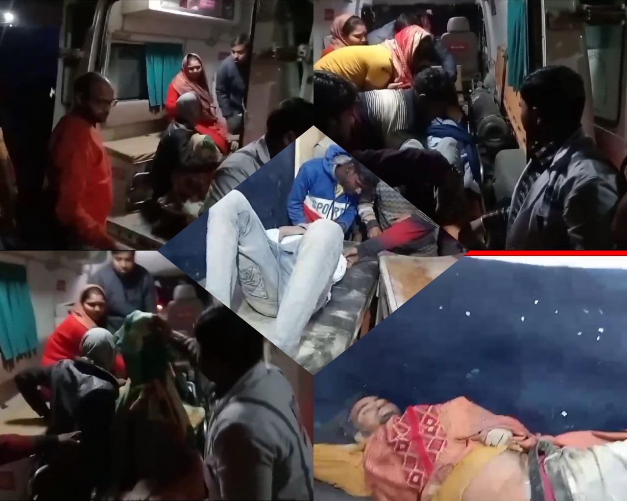 Raibareli-छत गिरने से तीन लोग नीचे दबे मची चीख की पुकार