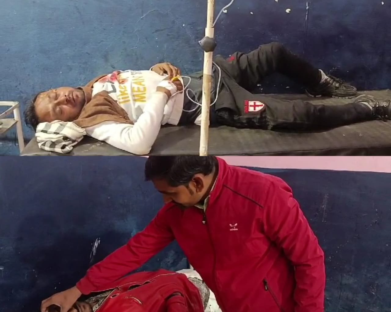 Raibareli-बाइक सवार आगे जा रहे पिकप से टकराये दो घायल