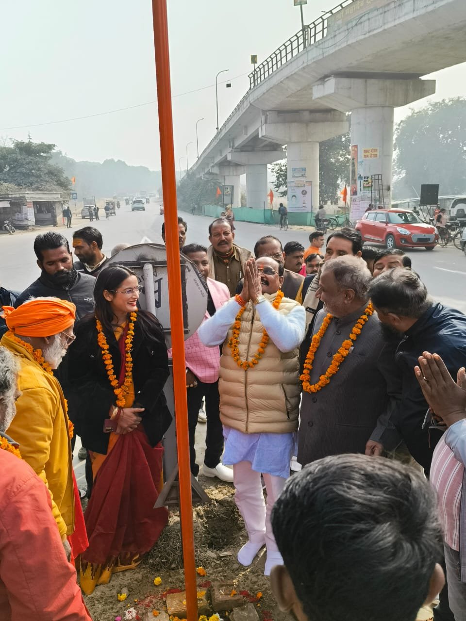 Raibareli-संकट मोचन धाम चैराहा के नाम से हुआ मामा चौराहे का नामकरण