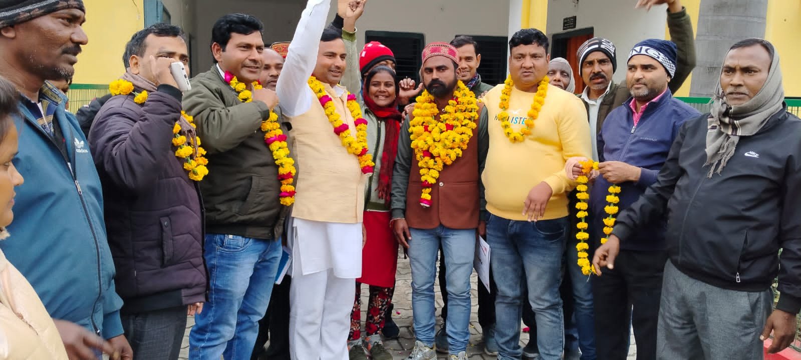 नीरज चौरसिया राज ग्रामीण सफाई कर्मचारी संघ के ब्लॉक अध्यक्ष बने 