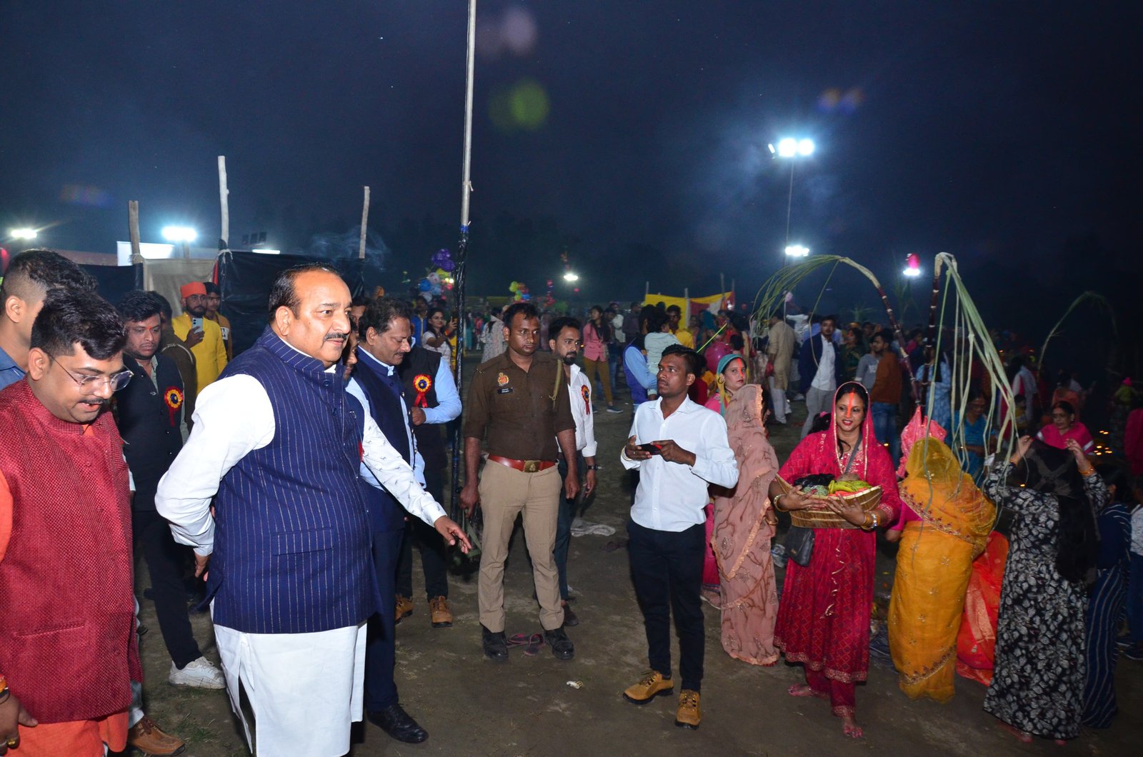 Raebareli:उद्यान मंत्री ने छठ पूजा पर लोगों को दी बधाई