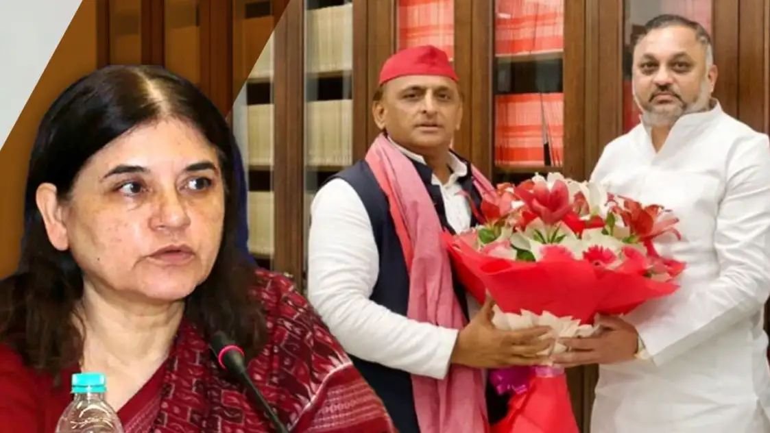 अखिलेश यादव ने एन वक़्त पर बदला खेल बाहुबली चंद्र भट्ट की वापसी क्या होगी मेनका गांधी के लिए चुनौती