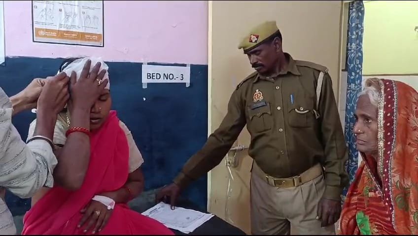 Raebareli:मायके आई नव विवाहिता को विवाद में परिजनों ने पीटा किया लहू लुहान