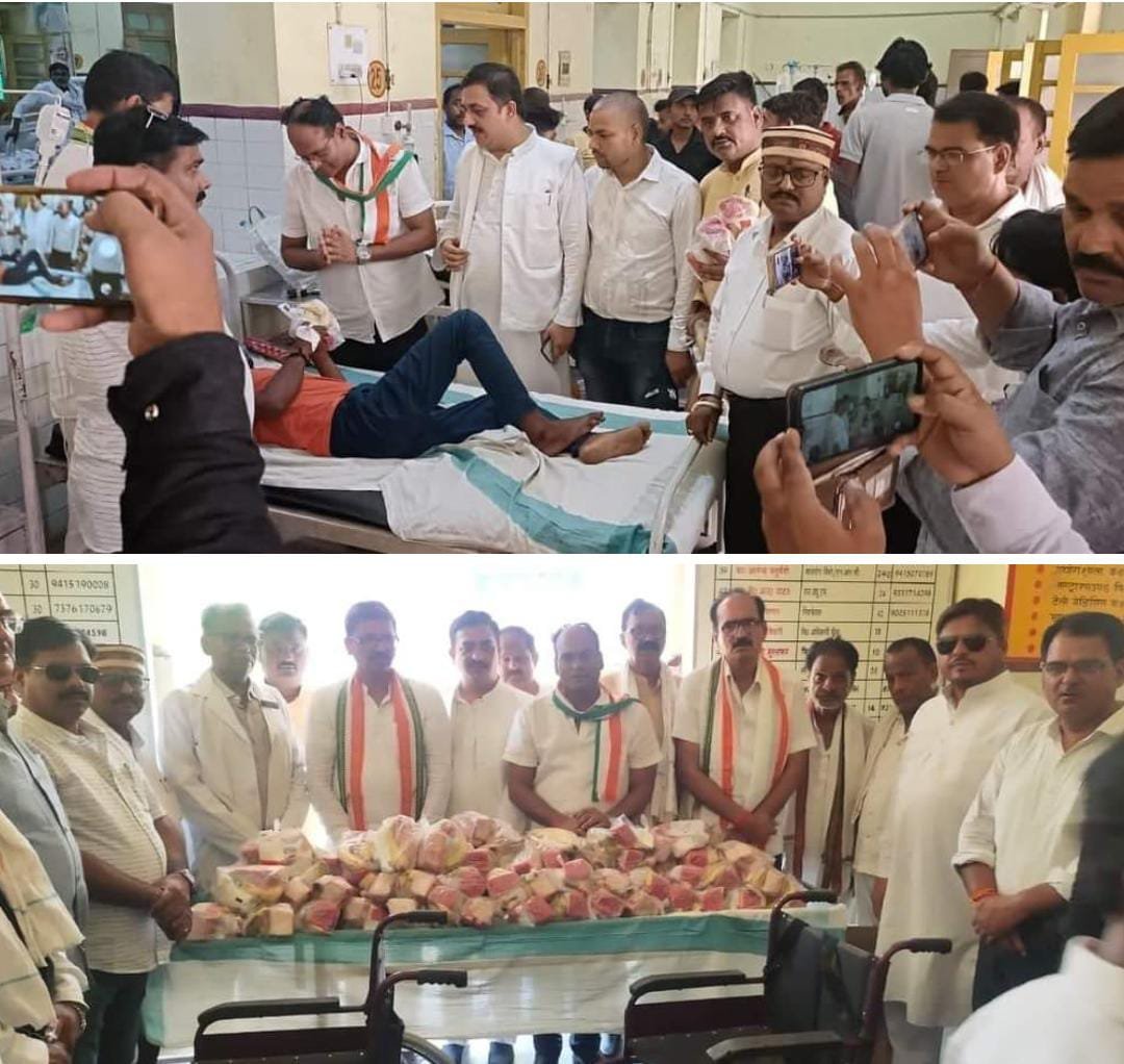 रायबरेली-राहुल गांधी के जन्मदिन पर अस्पताल को दी गई व्हील चेयर , मरीजों को वितरित की गई खाद्य सामग्री 