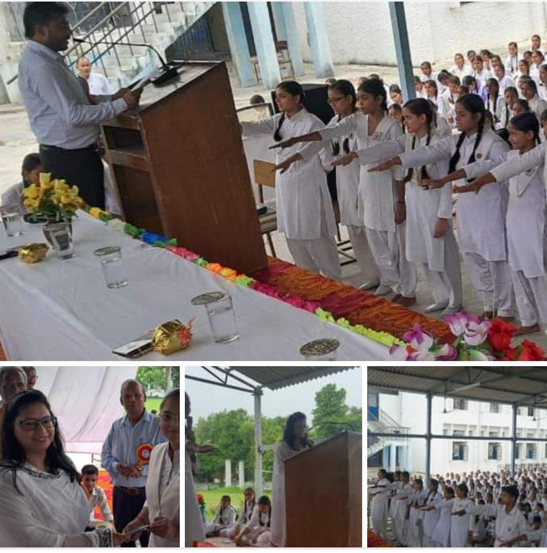 रायबरेली-सरस्वती विद्या मंदिर ऊंचाहार का छात्र संसद शपथ ग्रहण समारोह संपन्न 