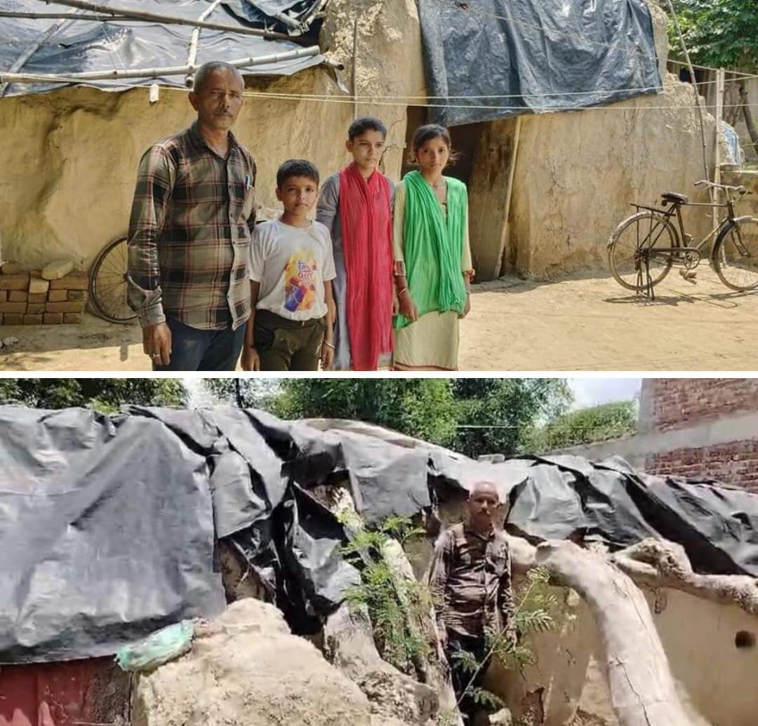 रायबरेली-नहीं मिला आवास , चूर चूर हो गए गरीब के सपने 