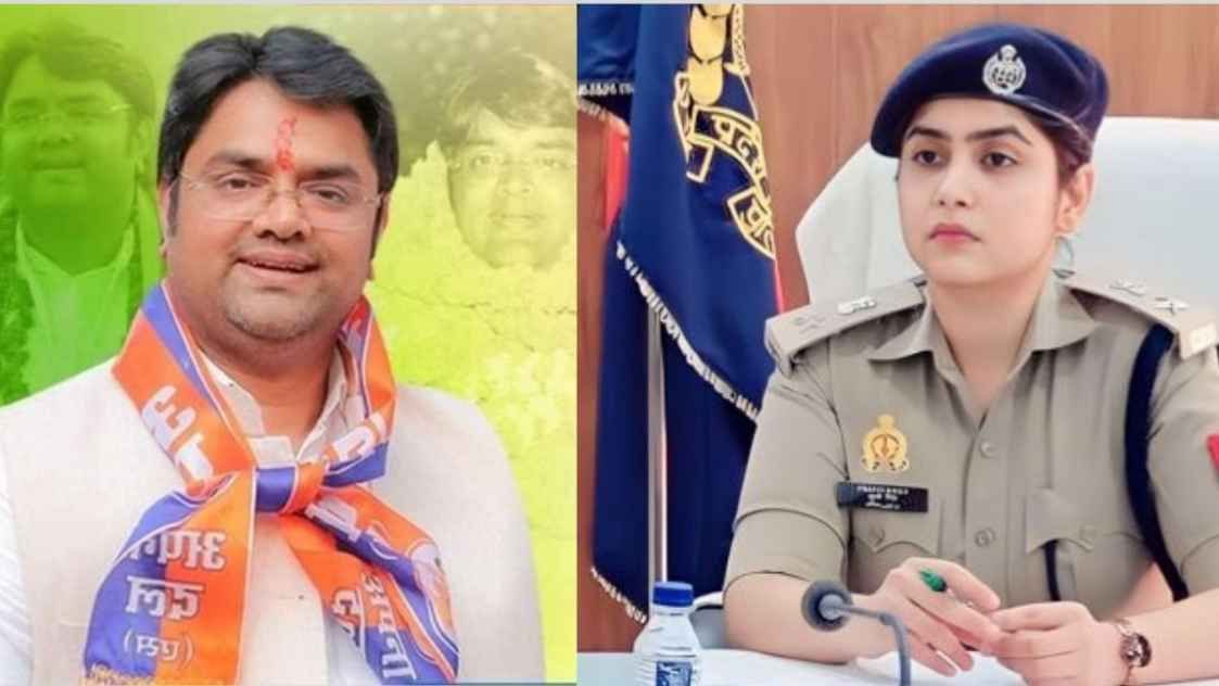 अनुप्रिया पटेल की पार्टी के विधायक ने शुरू किया अनिश्चितकालीन धरना, इस मामले में चाहते हैं महिला SP का ट्रांसफर