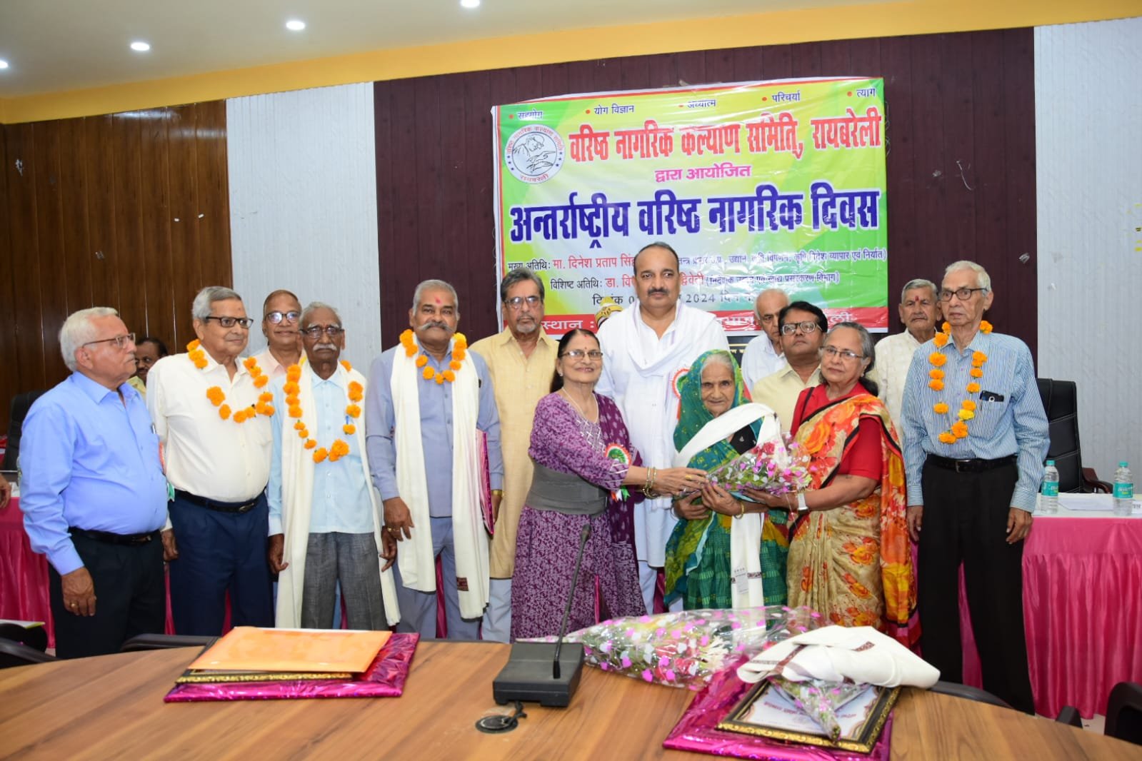 Raibareli-वरिष्ठजनों की सेवा मेरा नैतिक कर्तव्य है: दिनेश प्रताप सिंह