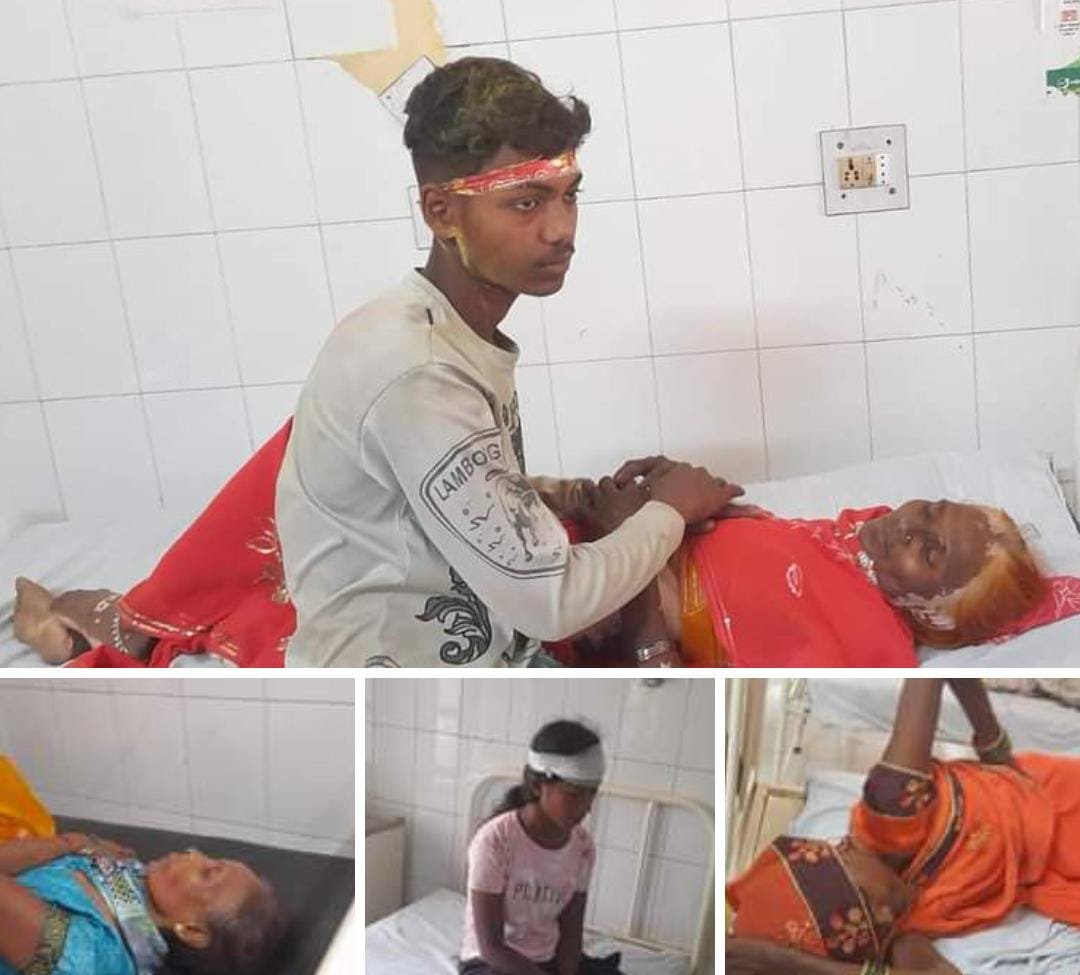 रायबरेली-मूर्ति विसर्जन मां जा रहा लोडर अनियंत्रित होकर पलटा, 20 लोग घायल 