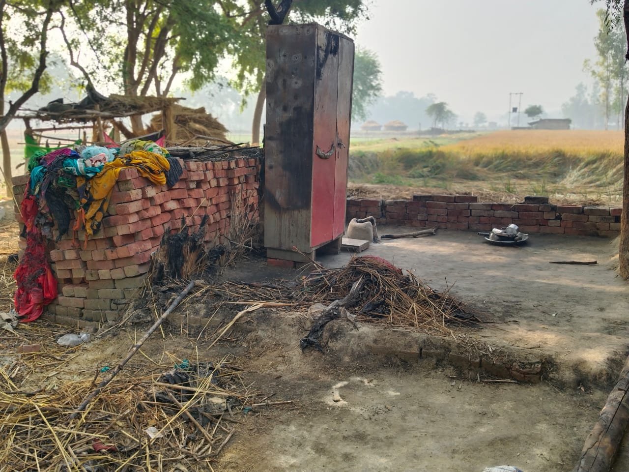 Raibareli-लाखों का सामान जलकर हुआ खाक