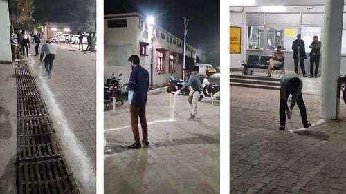 स्वागत में चूना डलवाने वालों पर डिप्टी CM सख्त, बोले- ये बेहद दुखद, जिसने करवाया उस पर हो कड़ी कार्रवाई