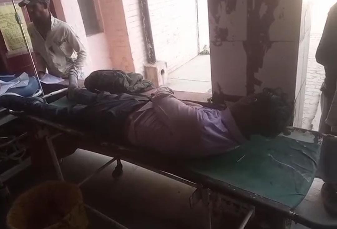 रायबरेली-सड़क हादसे में मामा भांजे घायल,,,, 