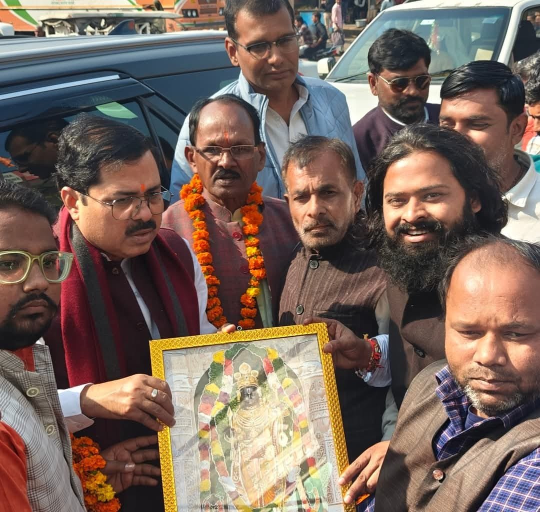 रायबरेली-भाजपा प्रदेश महामंत्री संजय रॉय का हुआ भव्य स्वागत