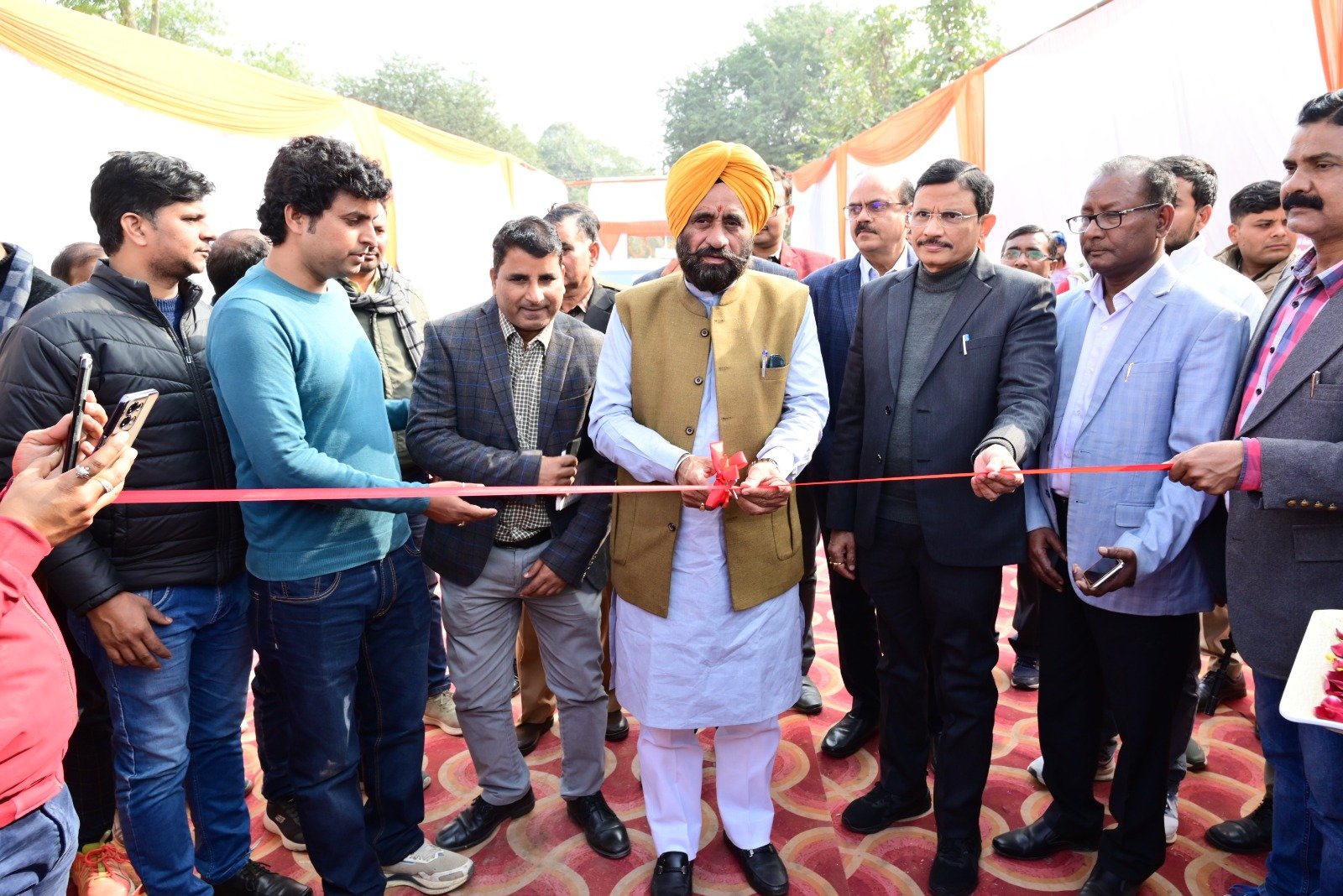  राज्य मंत्री बलदेव सिंह ‘‘औलख‘‘ ने विराट किसान मेला का किया समापन