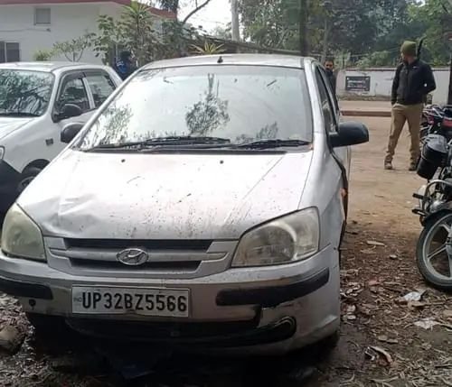 रायबरेली-दो दिन पूर्व हुए हिट इन रन का मामला जांच में जगतपुर का निवासी है कार मालिक तलाश शुरू