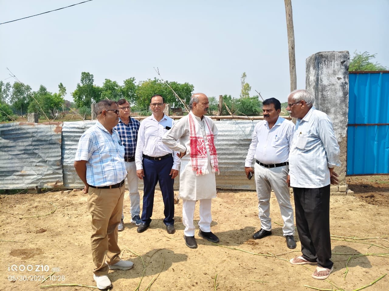 रायबरेली-गोआश्रय स्थलों का मा0 सदस्य ने किया स्थलीय निरीक्षण