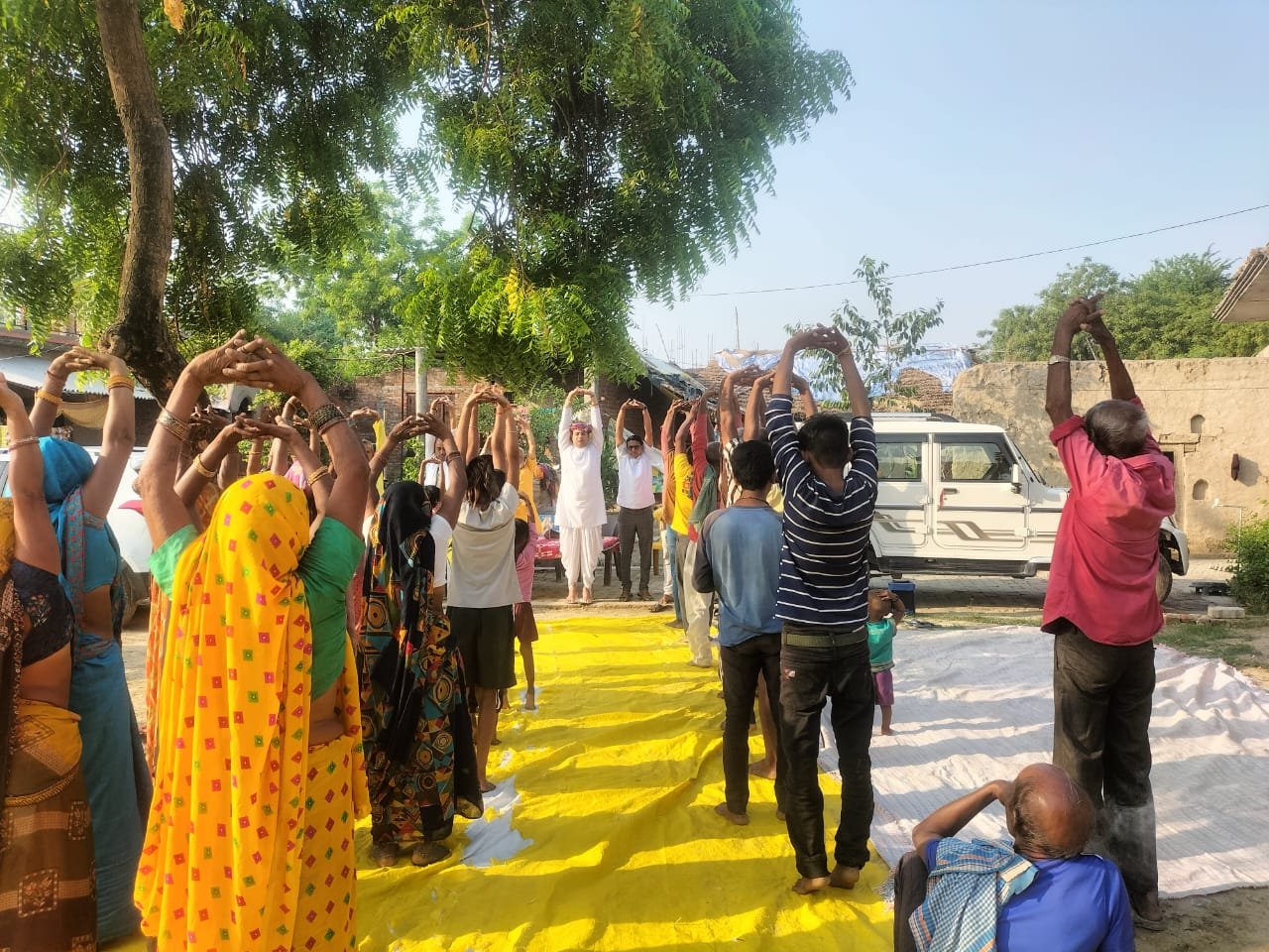 रायबरेली-अंतर्राष्ट्रीय योग दिवस के पूर्व पूरे जनपद में हो रहा योगाभ्यास कार्यक्रमों का आयोजन