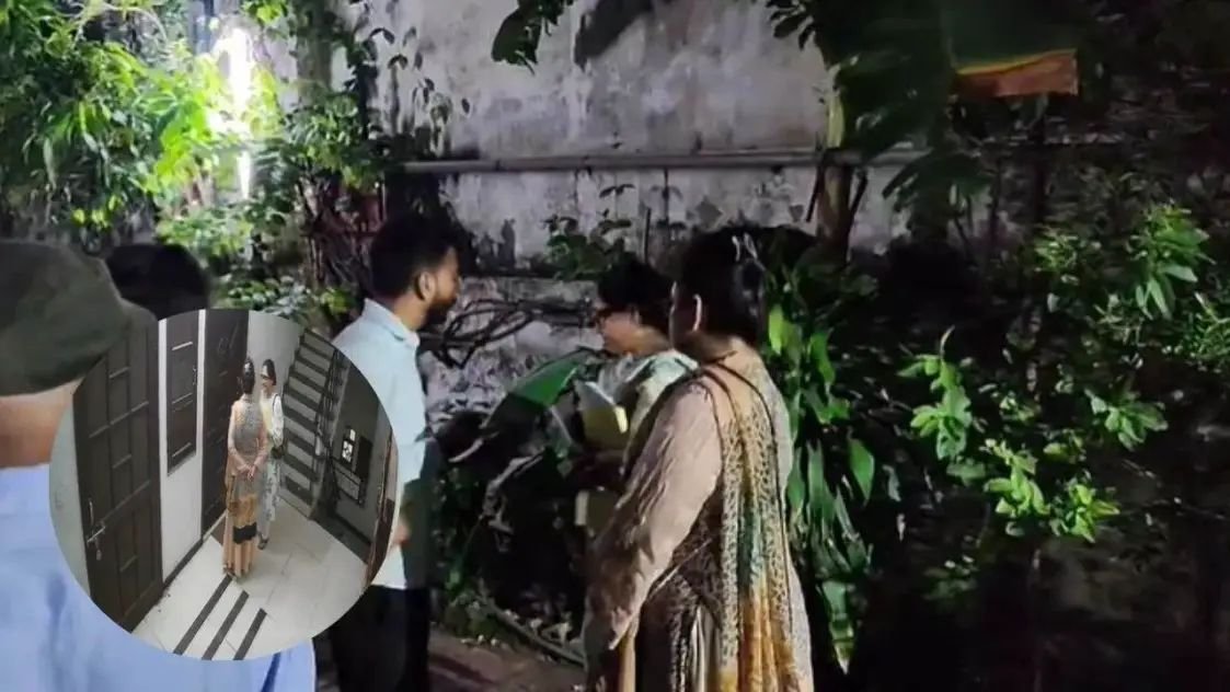 राजा भैया की पत्नी का हाई वोल्टेज ड्रामा : परिजनों ने नहीं खोला घर का गेट, तो जमकर किया हंगामा