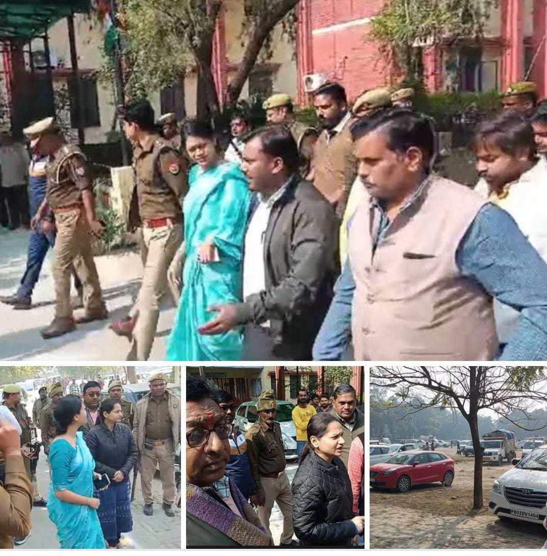 रायबरेली-ऊंचाहार में रोके गए सैकड़ों तीर्थयात्री , डीएम एसपी ने लिया जायजा 