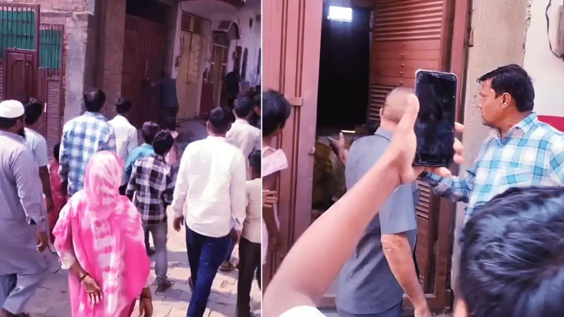 बुर्के वाली संग आपत्तिजनक हालत में पकड़ा गया IAS अफसर का पिता, बागपत के मोहल्‍ले में जमकर हंगामा