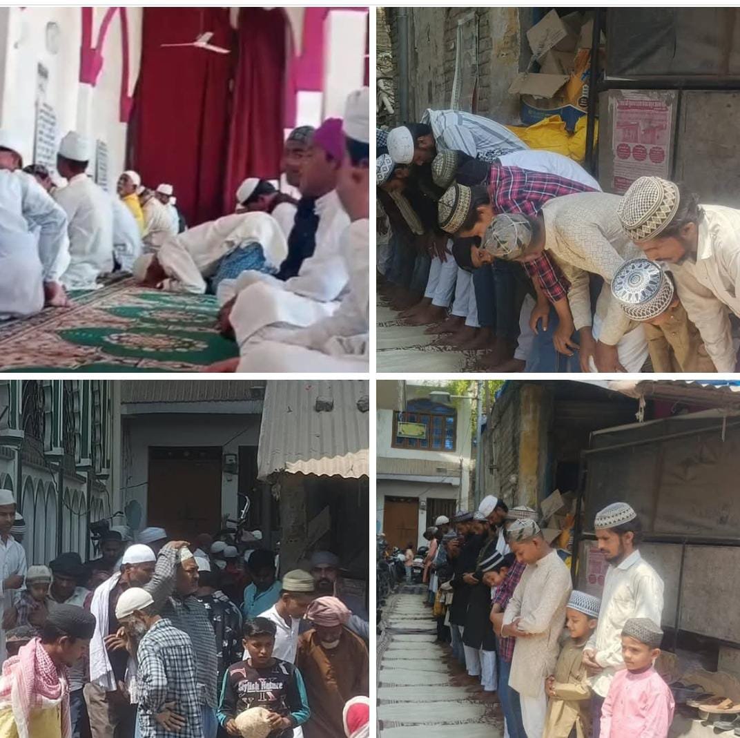 रायबरेली-अकीदत के साथ अदा की गई अलविदा की नमाज,,,, 