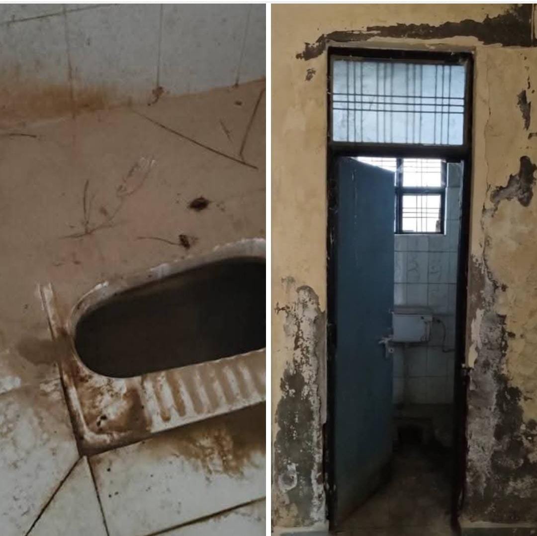 रायबरेली-तहसील परिसर में ही बीजेपी सरकार का स्वच्छता अभियान धड़ाम , हर तरफ गंदगी