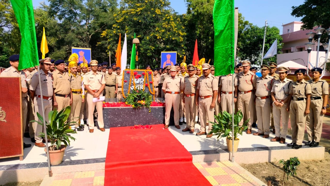 रायबरेली-NTPC.UNCHAHAR में CISF के जवानों नें मनाया शहीद स्मृति दिवस,,,