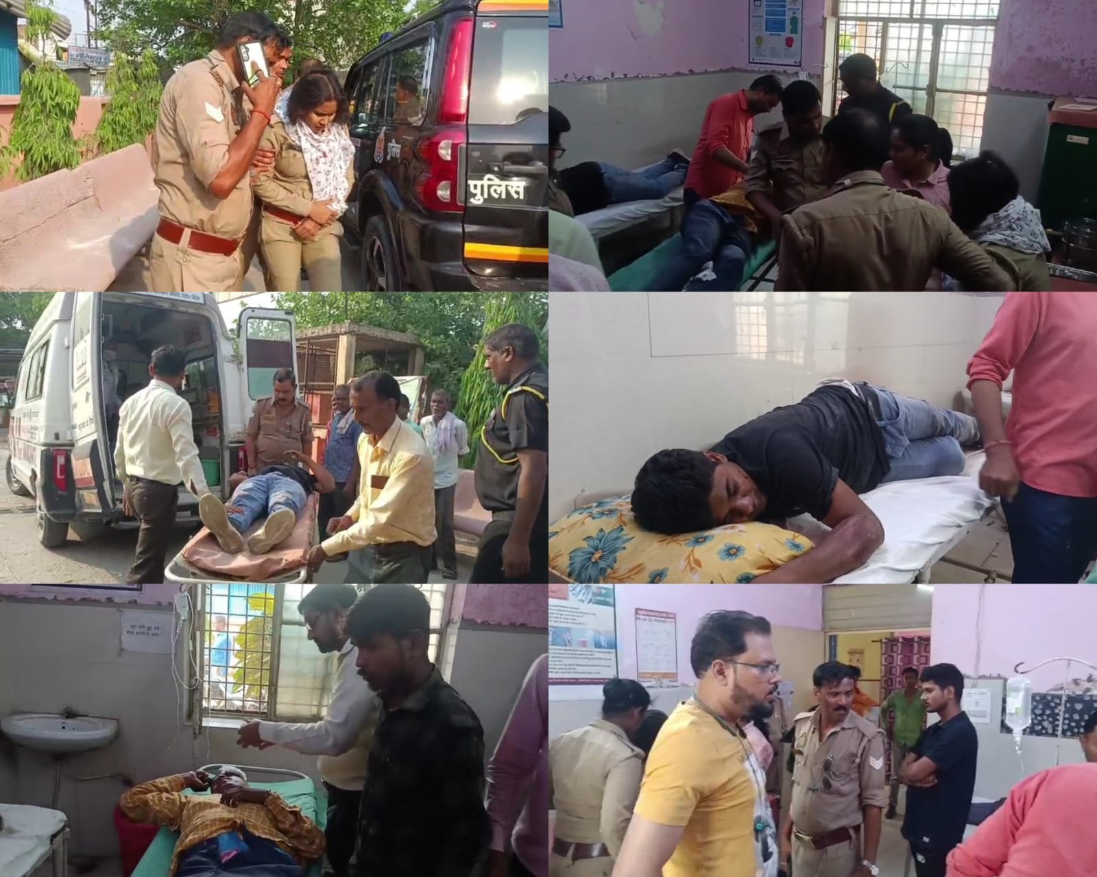 रायबरेली-साइकिल सवार को बचाने के चक्कर में महिला सिपाही सहित तीन घायल