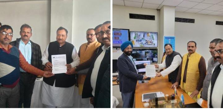 रायबरेली-एनटीपीसी के प्रभावित परिवारों ने जीविकोपार्जन के लिए भाजपा नेता को सौंपा ज्ञापन 