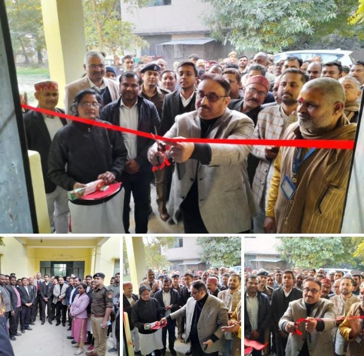 रायबरेली-ऊंचाहार में ग्राम न्यायालय का हुआ आगाज , जिला जज ने फीता काटकर भवन का किया उद्घाटन