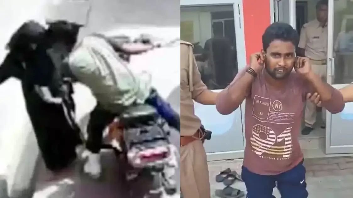 बाइक पर सवार होकर सुहैल ने सरेआम किया किस, अब कान पकड़कर बोला- 'माफ कर दो सर, गलती हो गई'