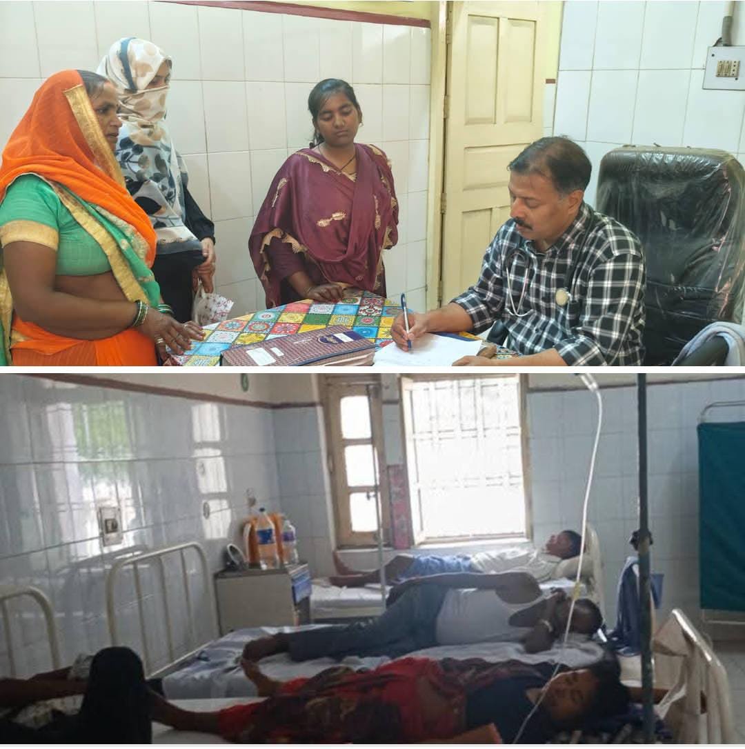 रायबरेली-भीषण गर्मी व उमस से लोग बेहाल  अस्पतालों में बढ़ी मरीजों की संख्या