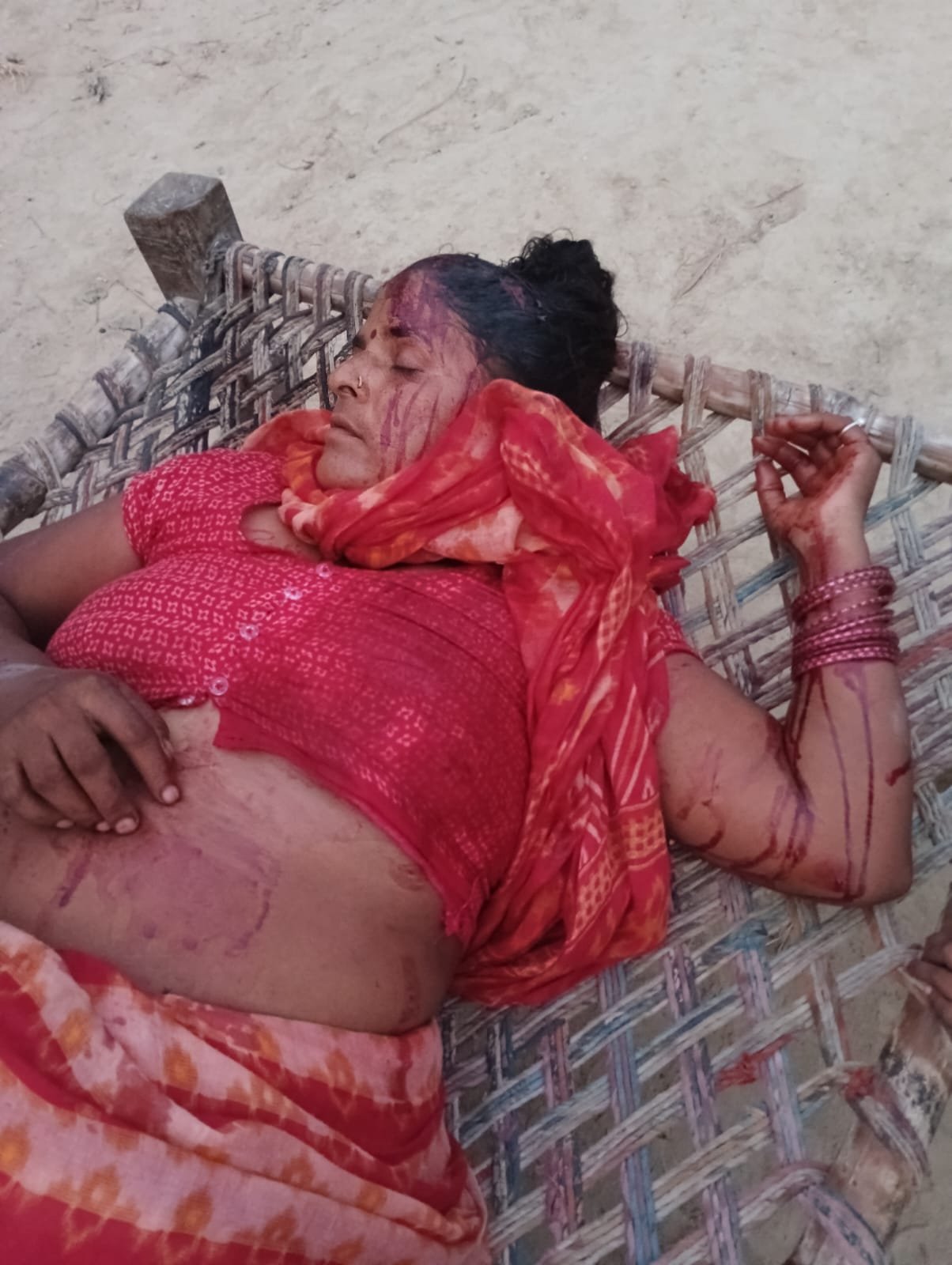 रायबरेली-दबंग युवक ने महिला को बेरहमी से पीटा