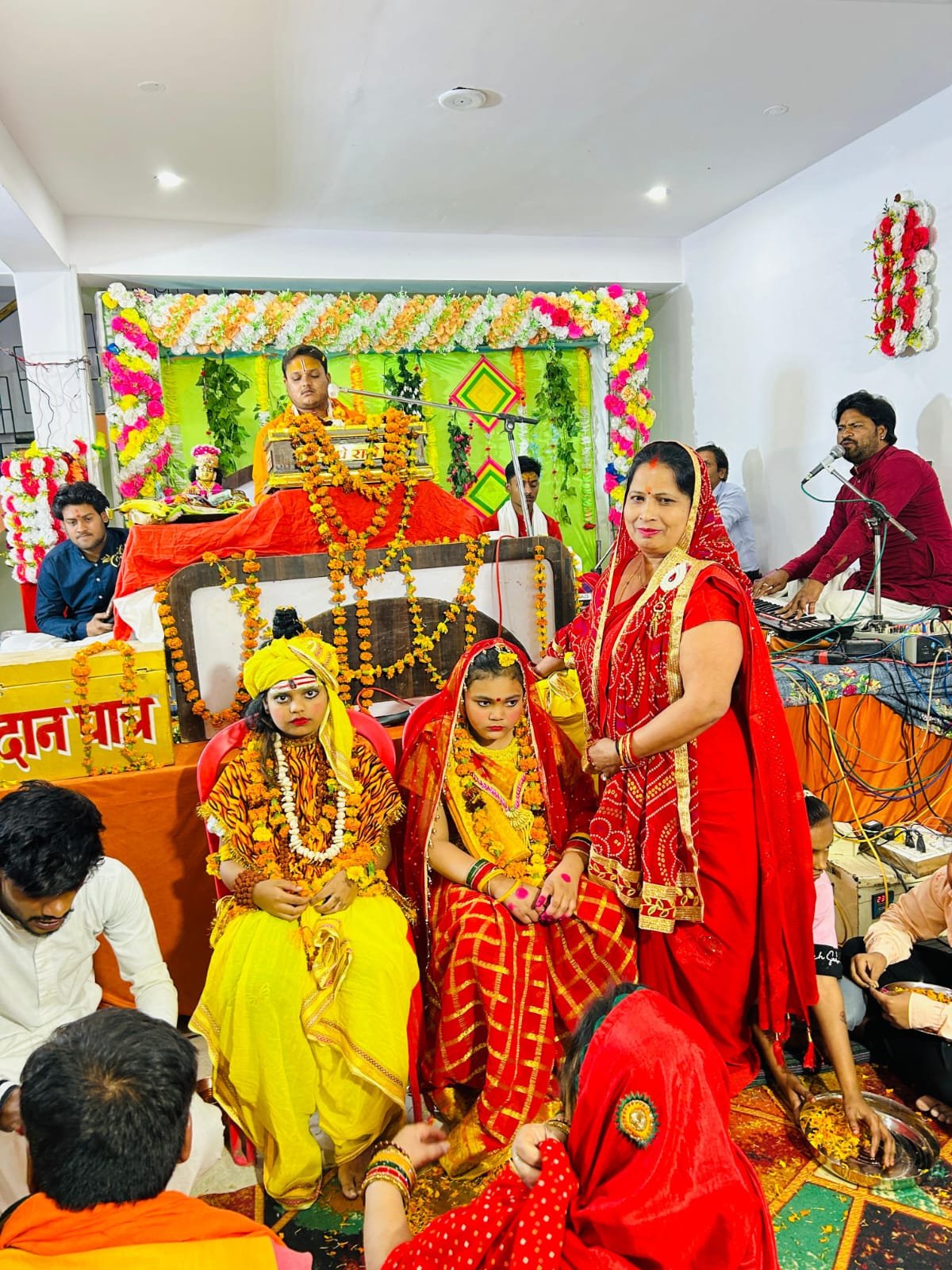 रायबरेली-भागवत कथा में संपन्न हुआ शिव पार्वती का विवाह,,,