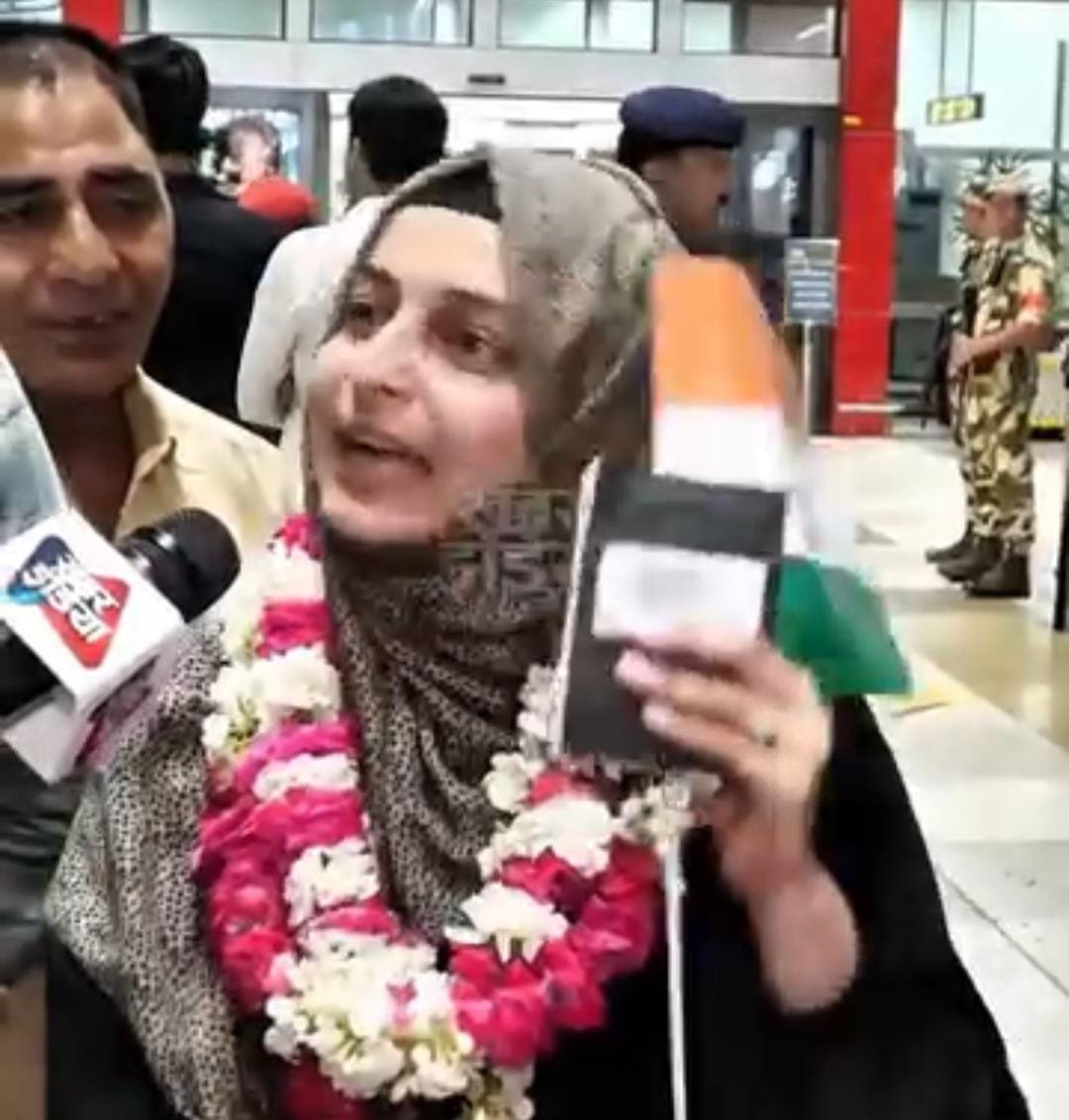 रायबरेली-ईरान से ऊंचाहार अपने घर आई छात्रा ने बताया कि आवाम एकजुट , सरकार का जताया आभार 