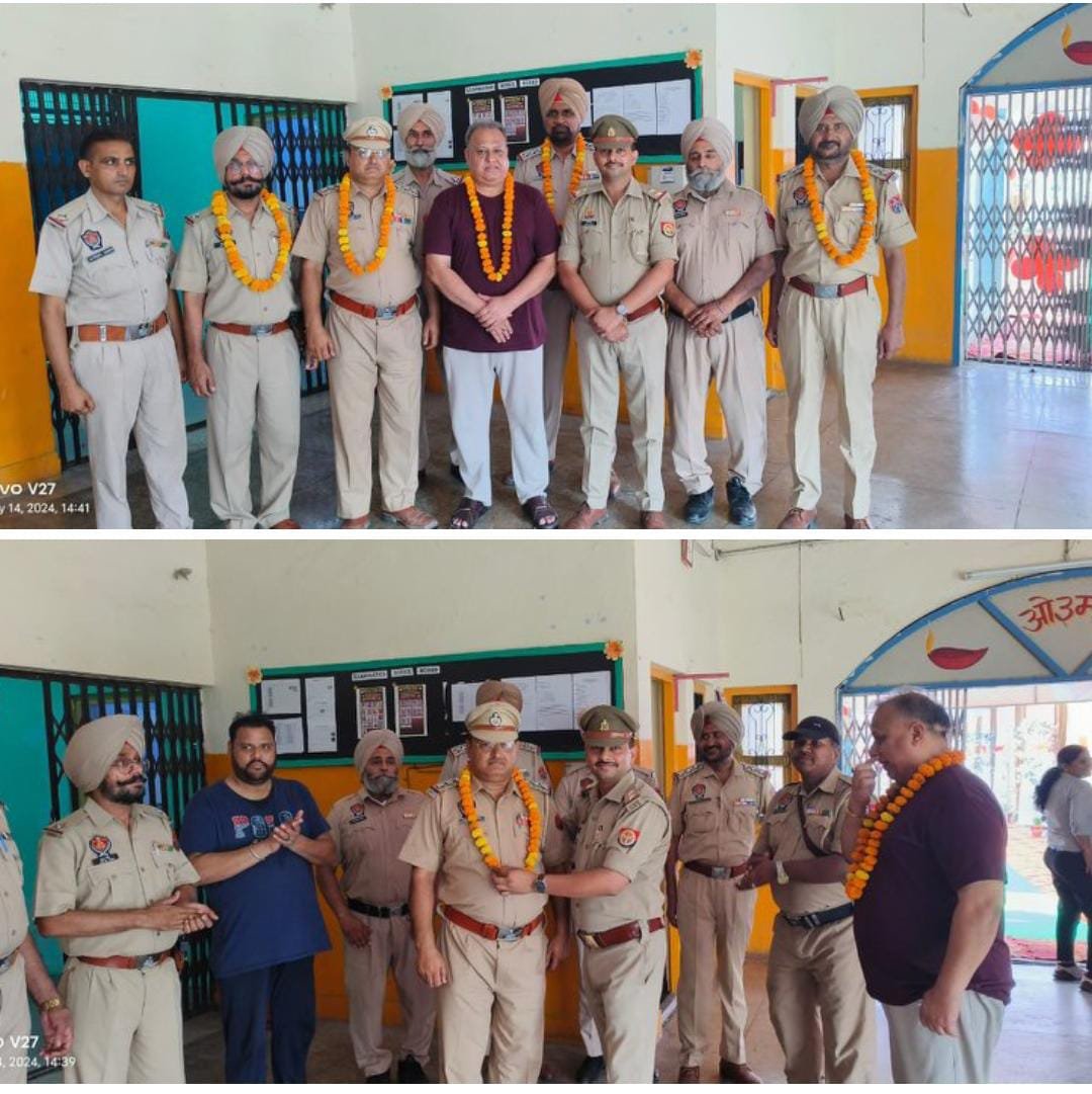 रायबरेली में मतदान के लिए पहुंची पंजाब पुलिस , किया गया जोरदार स्वागत,,,,, 