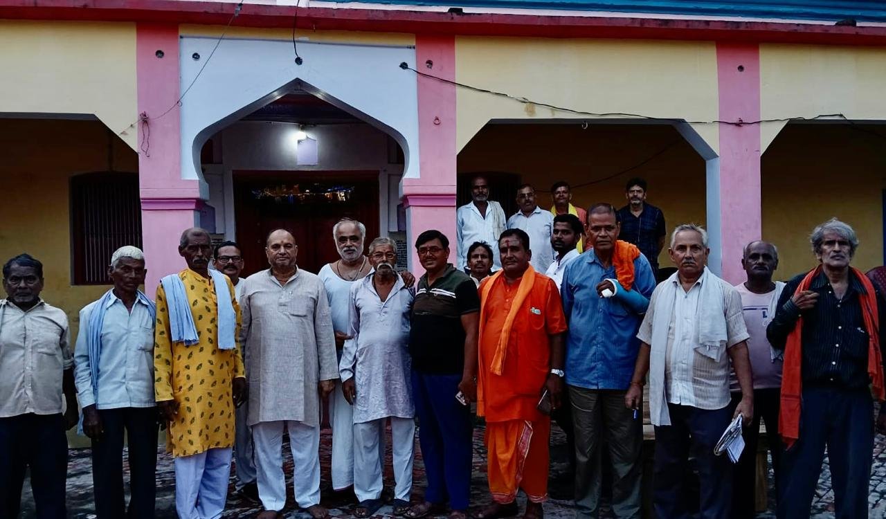 नगर पंचायत अध्यक्ष पंडित ब्रजेश दत्त गौड़ को पुनः बनाया गया रामलीला कमेटी का अध्यक्ष