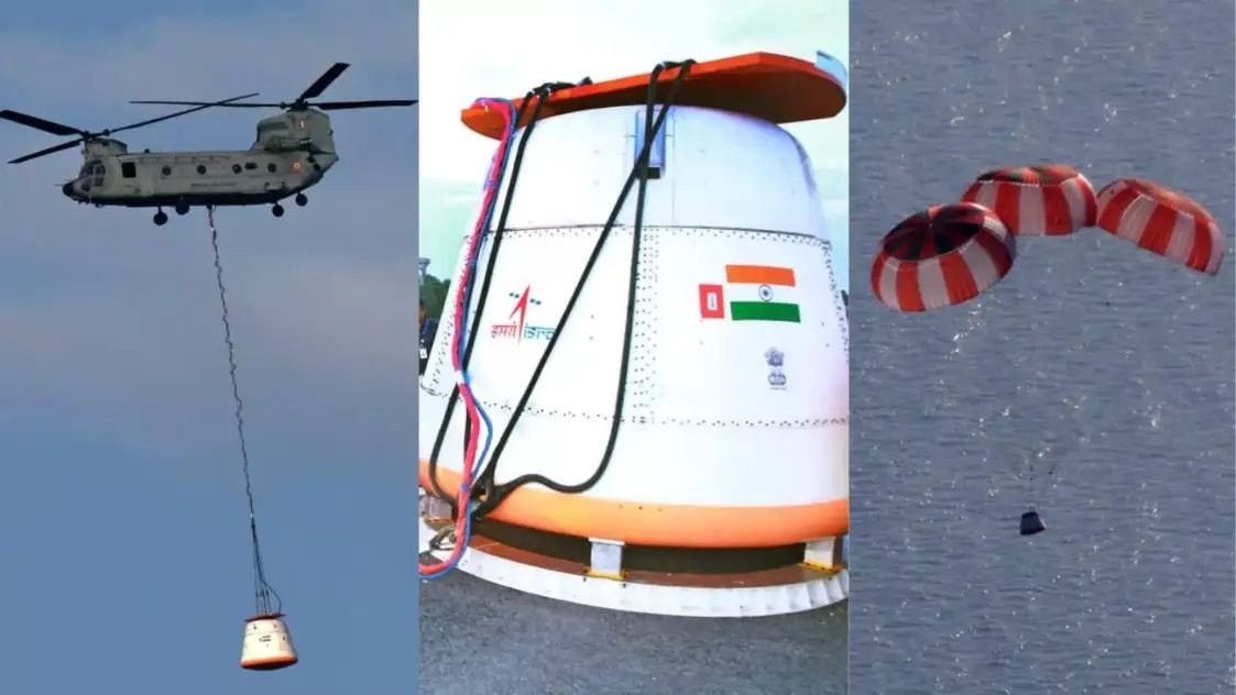 गगनयान मिशन की तैयारी तेज, ISRO ने किया पहला सफल एयर ड्रॉप टेस्ट, पास हुआ पैराशूट सिस्टम
