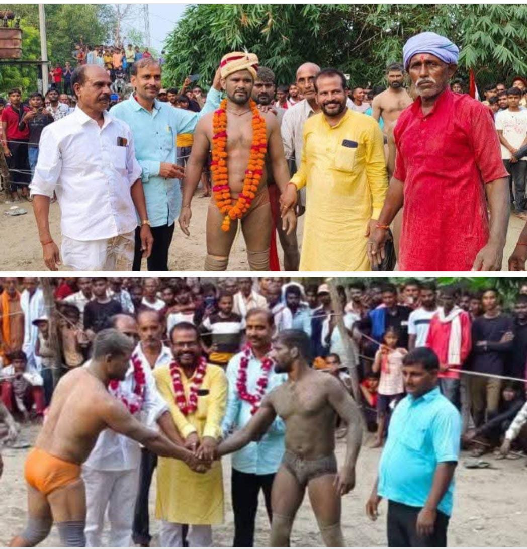 रायबरेली-ललित को पटकनी देकर बाबा ने जीता दंगल , भाजपा नेता ने दिया पुरस्कार 