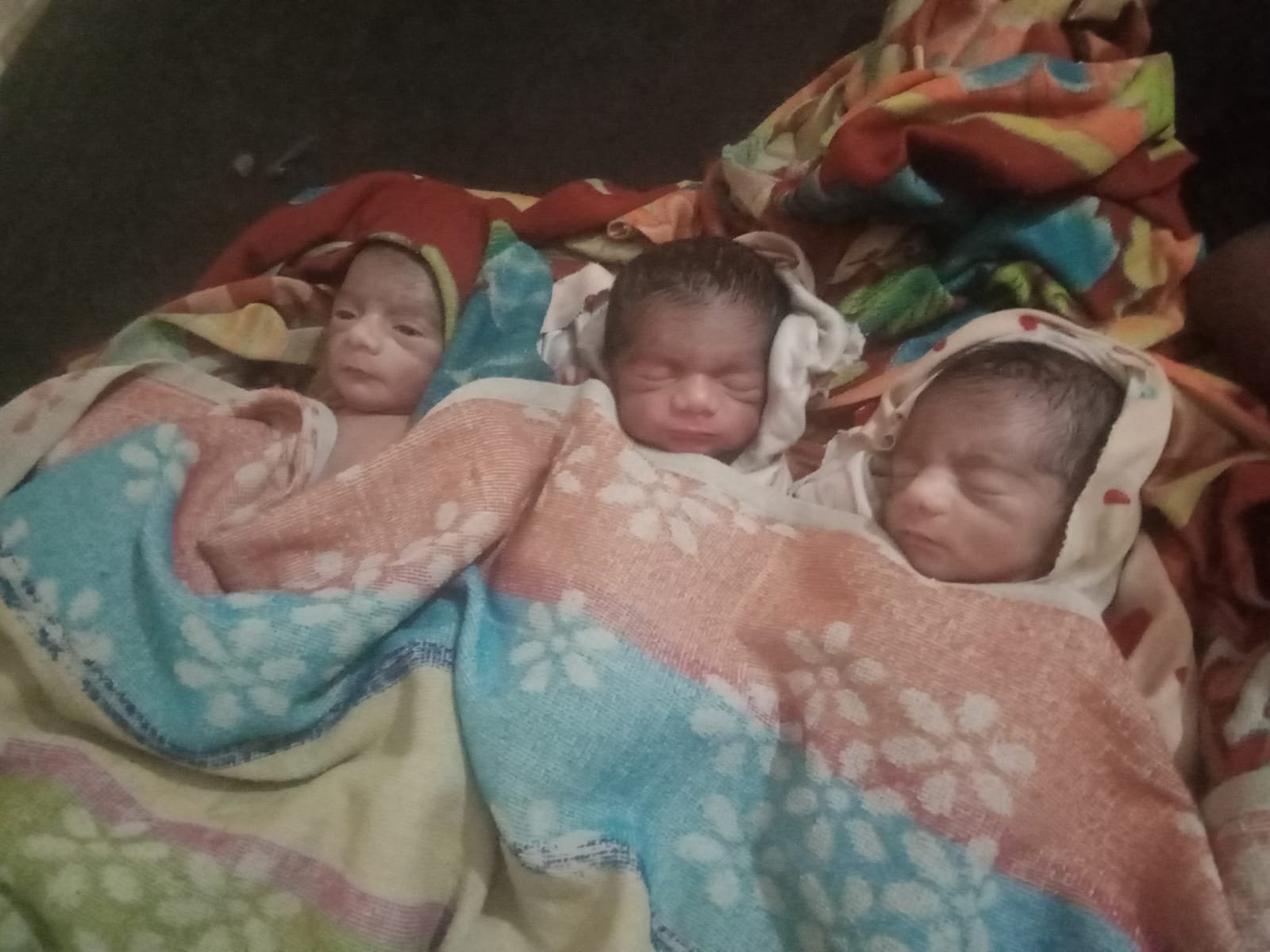 रायबरेली-कुदरत का करिश्मा , महिला ने एक साथ दिया तीन पुत्र रत्न को जन्म,,,,? 