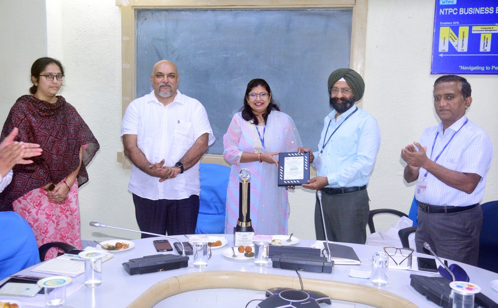 एनटीपीसी ऊंचाहार को सीएसआर के उत्कृष्ट कार्य के लिए एक्सीड अवार्ड से किया गया सम्मानित