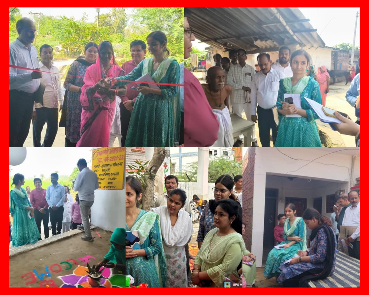 रायबरेली-उपसचिव ग्रामीण विकास मंत्रालय भारत सरकार ने क्षेत्र की तीन ग्राम सभाओं का किया निरीक्षण