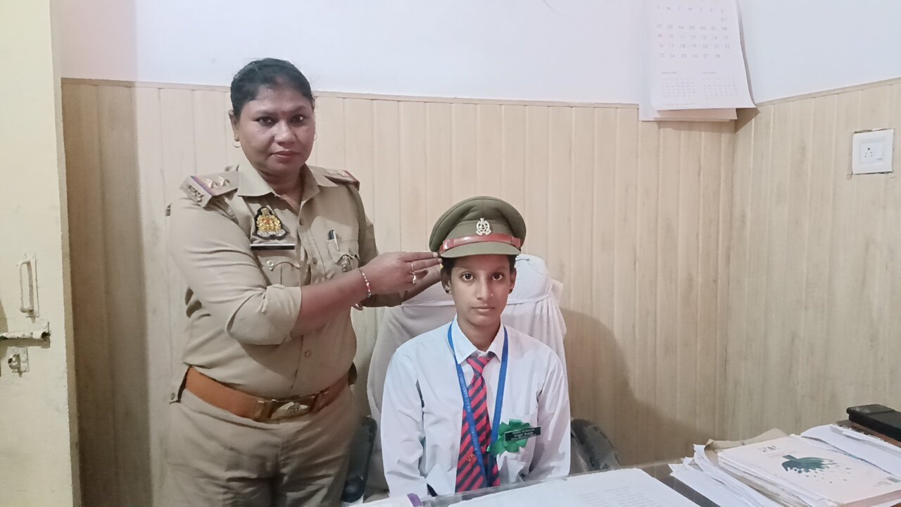 रायबरेली-एंजेल गुप्ता बनीं एक दिन की महिला थानाध्यक्ष, दिए निर्देश