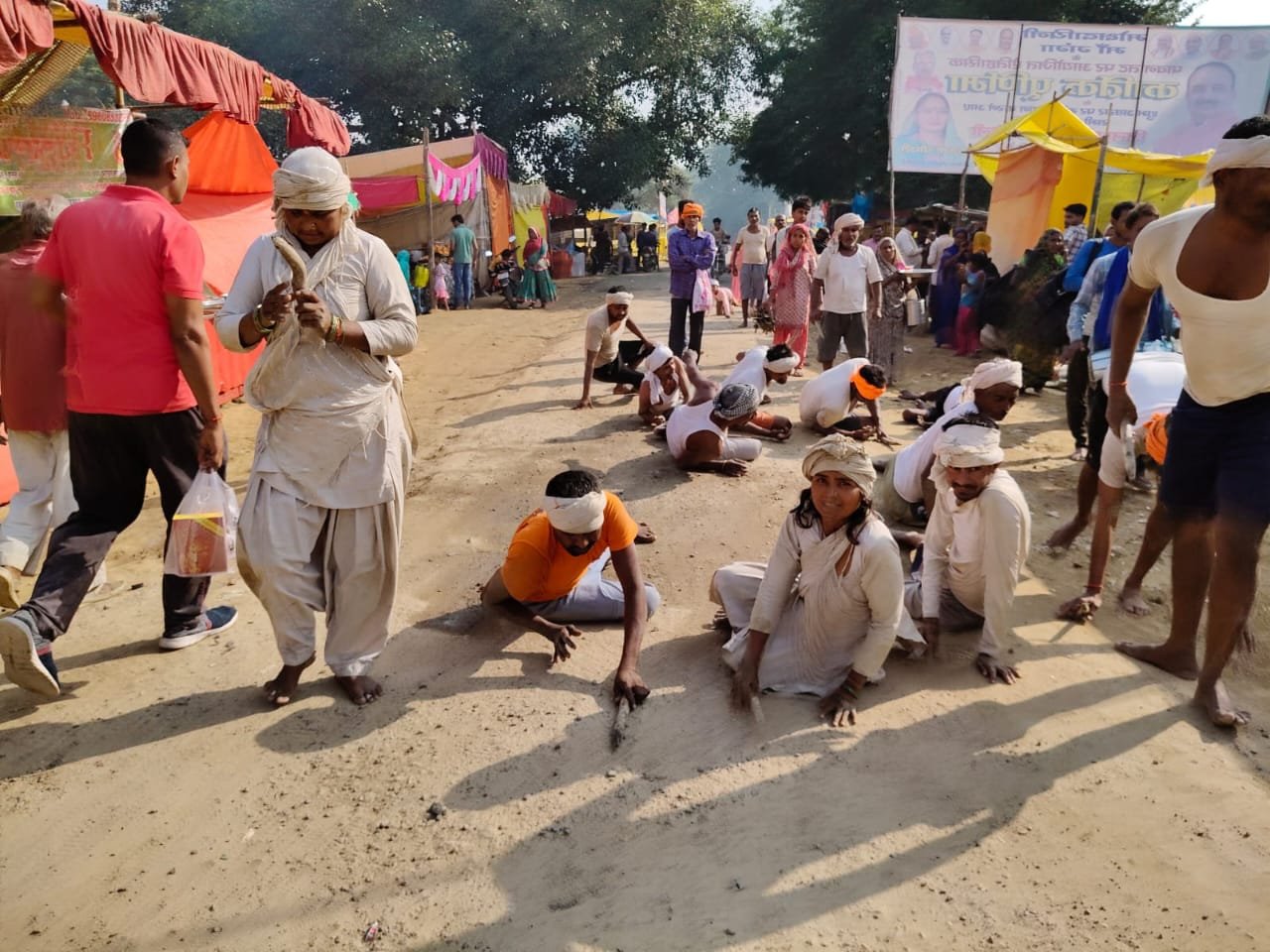 रायबरेली-गोकना घाट पर कल्पवास को पहुंचने लगे श्रद्धालु,,,,,? 