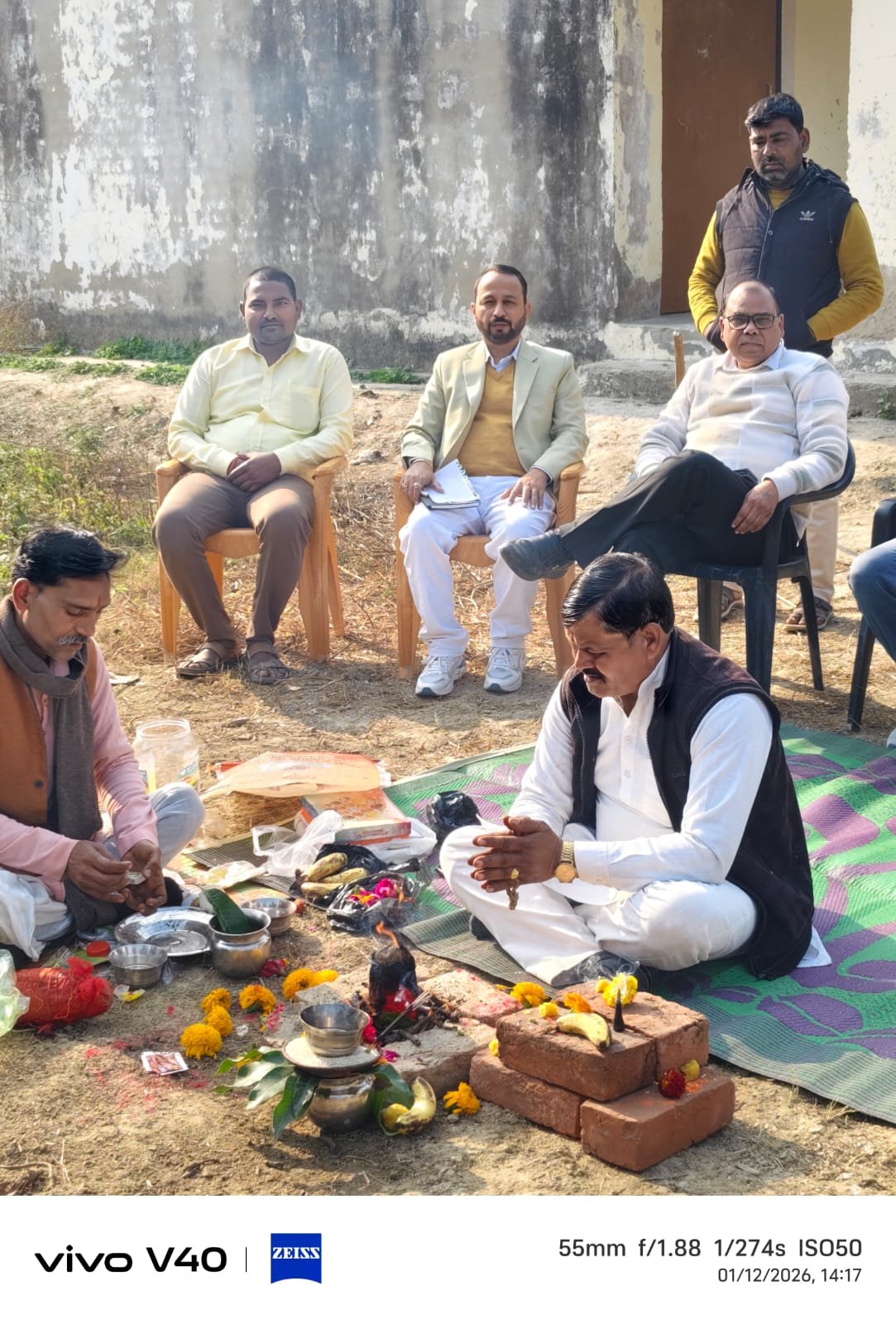 रायबरेली-कुबना, कुशमहुरा, कक्केपुर, अलीपुर में अन्नपूर्णा भवन का भूमि पूजन संपन्न